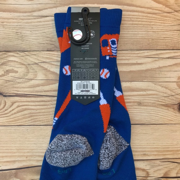 Stance MLB New York Mets Crew Socks - Picture 15 of 16